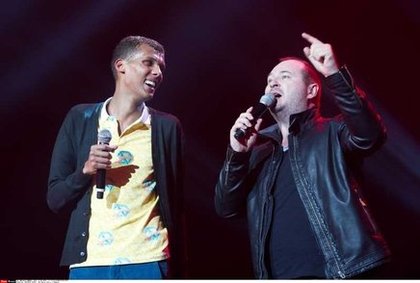 Stromae et Cauet @ NRJ Music Tour de Paris