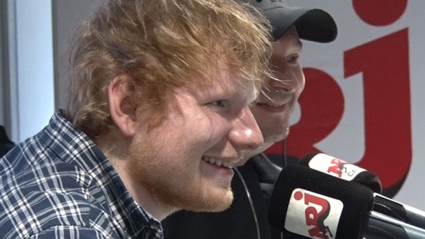 Ed Sheeran: découvrez les coulisses de son passage chez Cauet!