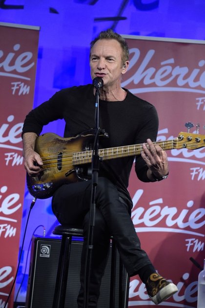 Sting en concert privé Chérie FM
