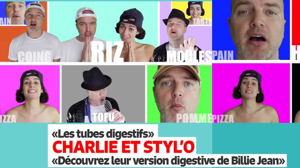 Charlie et Styl'O chantent  "Les tubes digestifs" - ou ... la version "digestive" de Billie Jean de Michael Jackson