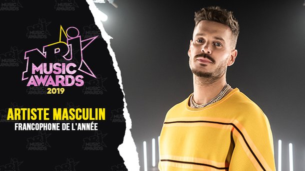 M Pokora remporte l’award «Artiste Masculin Francophone de l’Année»