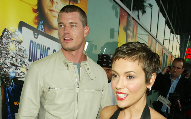 Alyssa Milano et Eric Dane, cinerama dome, septembre 2003
