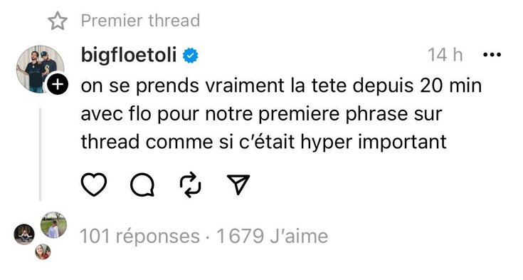 Threads de Bigflo et Oli