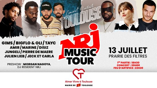 NRJ Music Tour Toulouse 2026