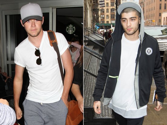 Niall Horan et Zayn Malik