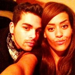 Amel Bent : Regardez qui est venu me voir en studio..... Trop contente! ❤
