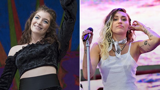Lorde envoie ses félicitations à Miley Cyrus!