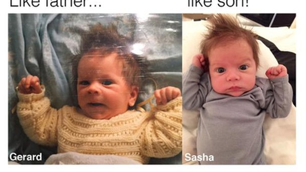 Shakira : son fils, sosie de Gérard Piqué au même âge!