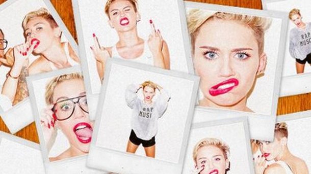 Miley Cyrus joue les mannequins pour Terry Richardson