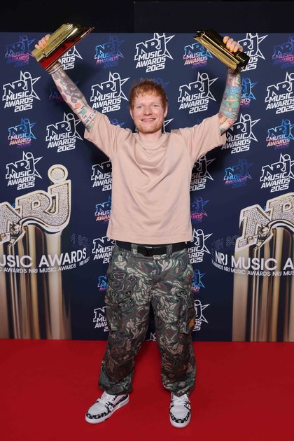 Ed Sheeran - Le photocall - NRJ MUSIC AWARDS 2025