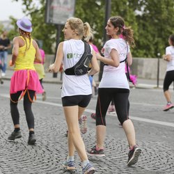 La team Fitnext/Chérie FM lors de la Parisienne