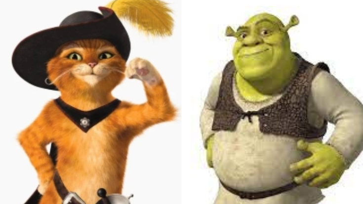 Le Chat Potté et Shrek