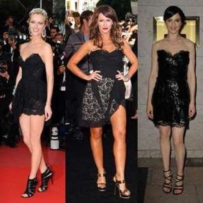 Eva Herzigova Jennifer Love Hewitt Rachel Weisz en Dolce & Gabbana