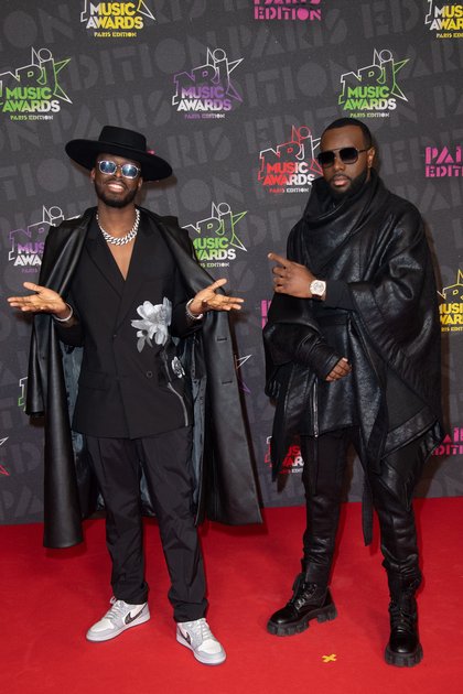 Dadju et Gims - Tapis Rouge NRJ Music Awards Paris Edition