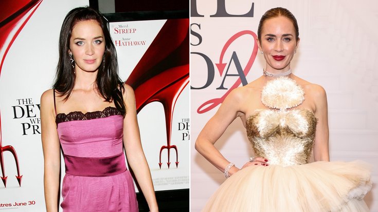 Emily Blunt / Avant-Après / "Le Diable s'habille en Prada"