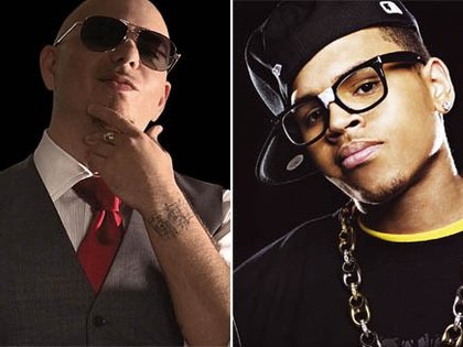 Pitbull et Chris Brown chantent leur International Love 