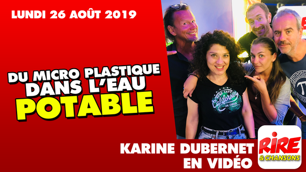 Karine Dubernet - Du micro plastique dans l’eau potable