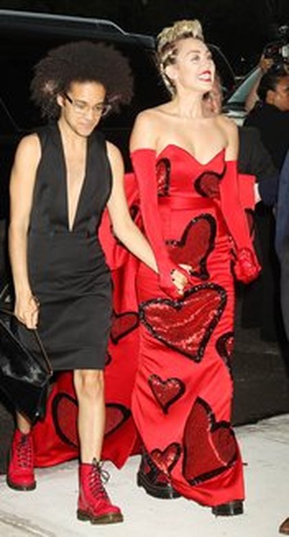 Miley Cyrus et Tyler Ford @ Gala de l’amfAR