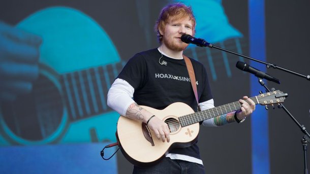 Insolite: découvrez les prénoms des guitares d'Ed Sheeran