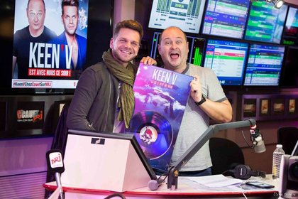Lundi 8 Février Keen'V - C Cauet sur NRJ