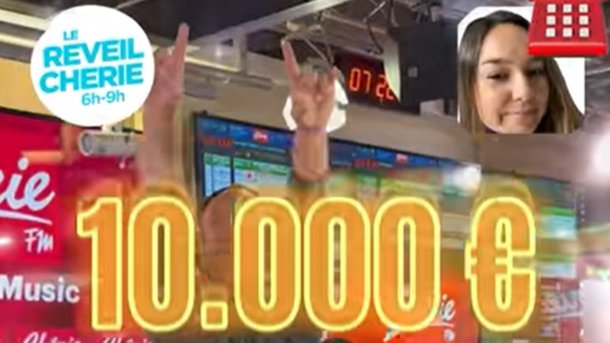 Ophélie est repartie ce matin avec… 10.000 €