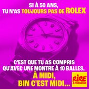 Blague en image : "Si à 50 ans..."