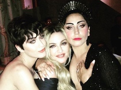 Katy Perry, Madonna et Lady Gaga