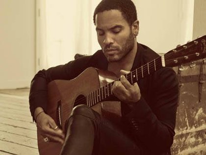 Lenny Kravitz voit l'Amérique en noir et blanc