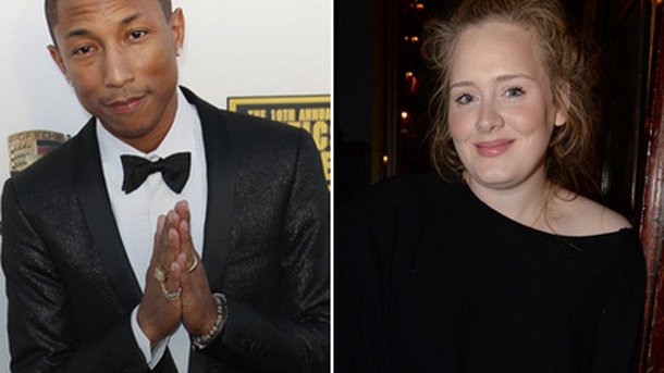 Pharrell Williams : il est fan d'Adele!