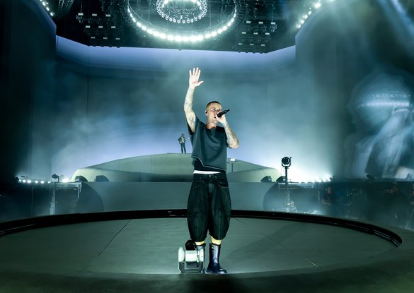 Justin Bieber à Coachella, le 11 avril 2026