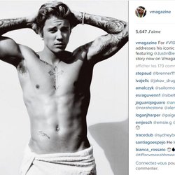 Justin Bieber pose pour V Magazine