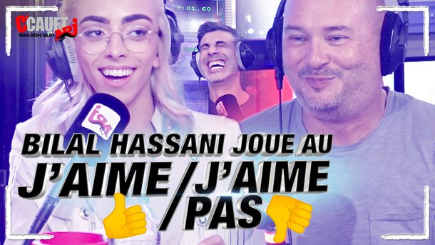 Bilal Hassani joue au J'aime / J'aime Pas - C'Cauet sur NRJ
