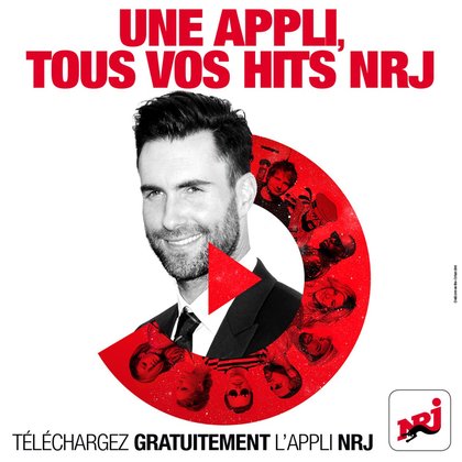 Nouvelle Appli NRJ: Une Appli, tous vos hits NRJ / Adam Levine