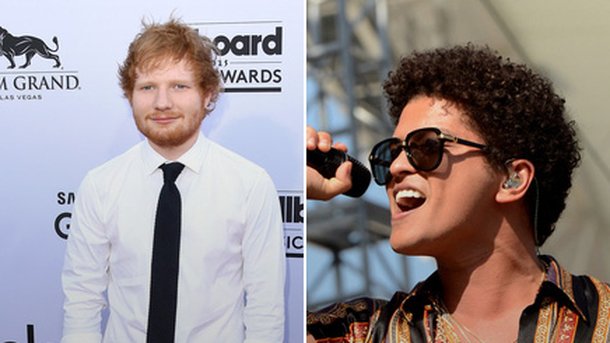 Clash Taylor-Nicki : Bruno Mars et Ed Sheeran s'en mêlent !
