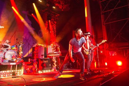 Coldplay en concert à Paris