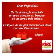 Demande de cadeau au Père Noël