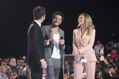 Guillaume Pley, Amir et Vitaa - NRJ Music Awards 2017