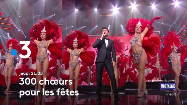 300 Chœurs pour les fêtes, jeudi 24 décembre sur France 3
