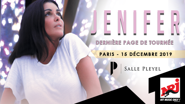 Jenifer en concert à la Salle Pleyel à Paris avec NRJ!