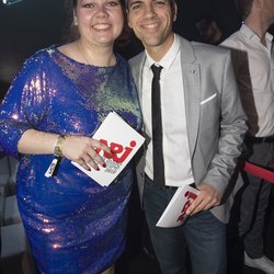 David (NRJ) et Karen (NRJ)  - 7ème cérémonie des NRJ DJ AWARDS