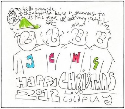 Coldplay: Joyeux Noël à tous !