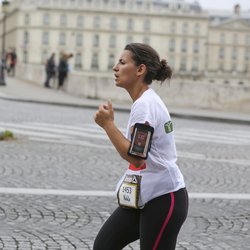 La team Fitnext/Chérie FM lors de la Parisienne