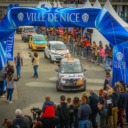Départ officiel – Quai de l’Amiral Infernet – Nice