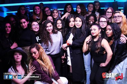 Mardi 12 Avril avec les Fifth Harmony - C Cauet sur NRJ