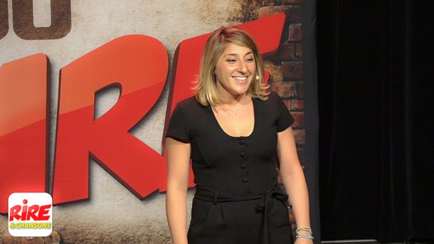 Marion Mézadorian aux Open du rire de Rire & Chansons - humour vidéo