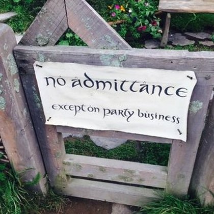 "Bilbo Baggins' house"