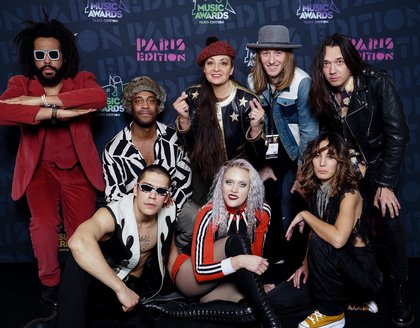 Catherine Ringer et son groupe - Photocall NRJ Music Awards Paris Edition