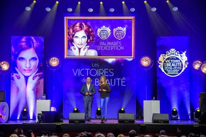 La cérémonie des Victoires de la Beauté 2018 au Casino de Paris