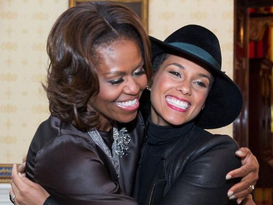 michelle-obama-et-alicia-keys-c-twitter