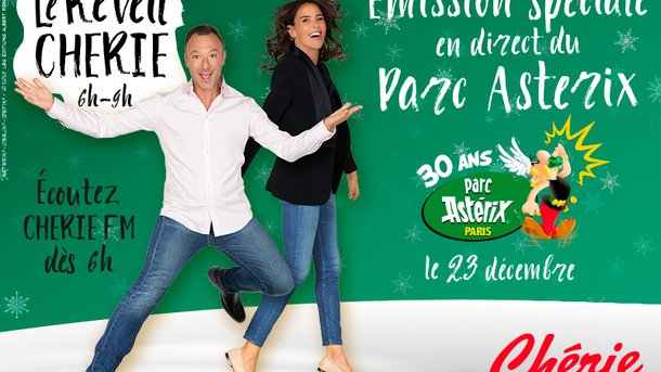 Le Réveil Chérie en direct du Parc Asterix le 23 décembre !